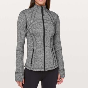 Lululemon Define Jacket Heathered Black Size 2